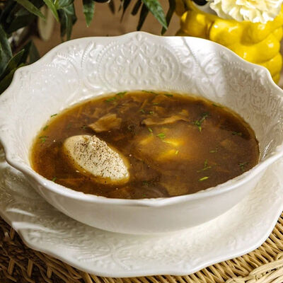 Домашний суп из белых грибовв Dodici Italy по цене 630 ₽