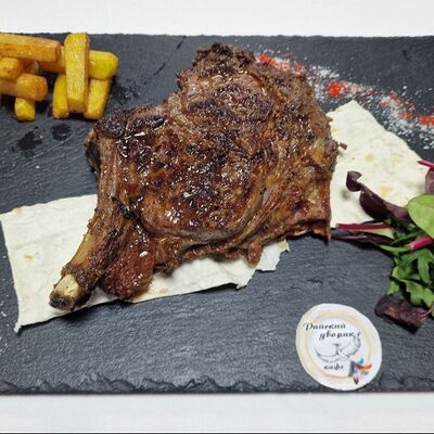 Стейк антрекот из говядины в Райский дворик по цене 650 ₽