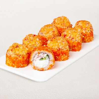 Ролл Нежная креветка с крабом в Суши Wok по цене 779 ₽