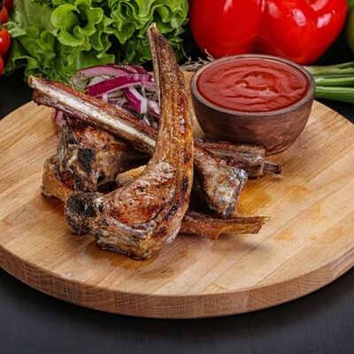Шашлык из баранины на кости в ШашлыкЪ №1 Top Grill по цене 690 ₽