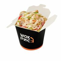 Курица с шампиньонами в сливочном соусе в Wok & Рис