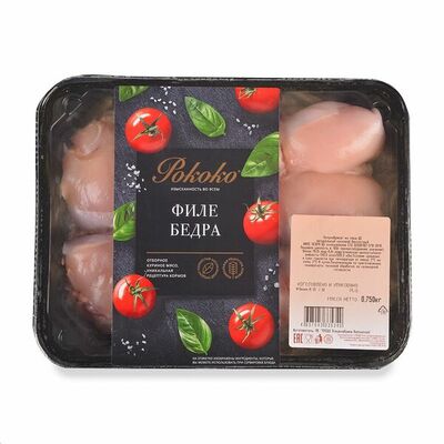 Филe бедра цыпленка охлажденное Рококо лоток в Азбука Вкуса Экспресс Меню по цене 310 ₽
