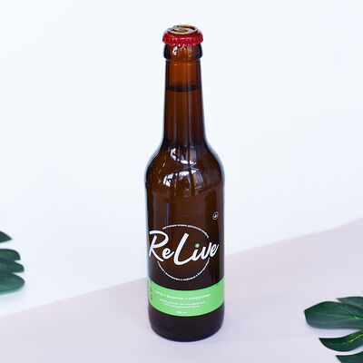 Комбуча ReLive на бирюзовом улуне (мята + базилик + спирулина)в Pokemania по цене 299 ₽