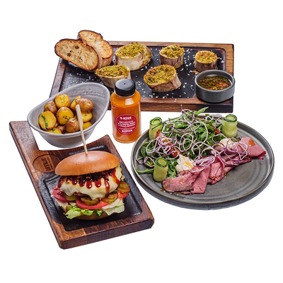 Сет Сытный в ИТЛЕ Стейк-кафе Halal по цене 2490 ₽