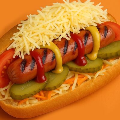 Хот-дог домашний в Бистро по цене 400 ₽