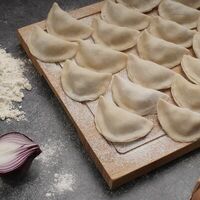 Вареники с картофелем и грибами в Хлеборезов