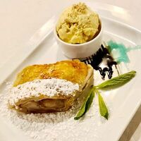 Штрудель яблочный в Водопад