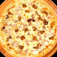 Пицца с курицей и грибами в Park & Pizza