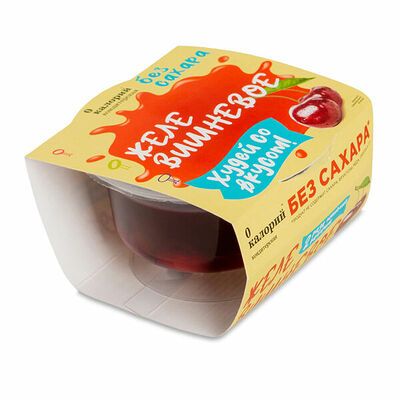 Десерт Желе Вишневое 0 calories в Азбука Вкуса Экспресс Меню по цене 193 ₽