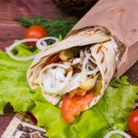 Шаурма Греческая со свининой в Дурум