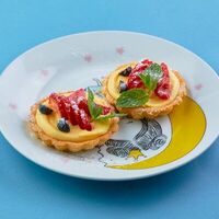 Тарталетки с ягодами и малиновым джемом в ЛарисуВаннуХочу