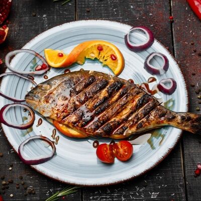 Дорадо на гриле в Мясье House по цене 1490 ₽