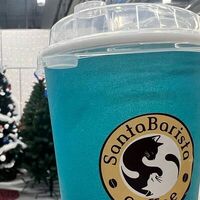 Карамельный раф средний в SantaBarista Coffee