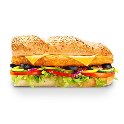 Сэндвич Мега Чикен в Subway по цене 378 ₽