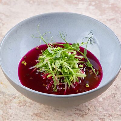 Вегетарианский холодный борщ в На Парах по цене 240