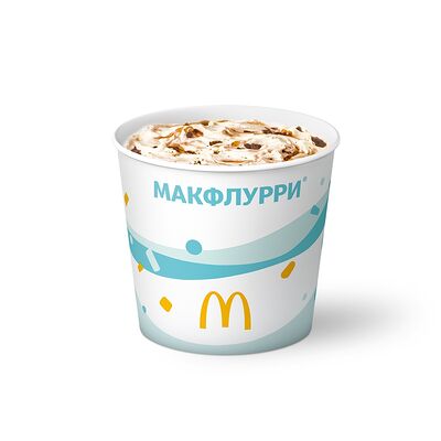 Макфлурри Де Люкс Карамельно-Шоколадное в Макдоналдс по цене 108 ₽