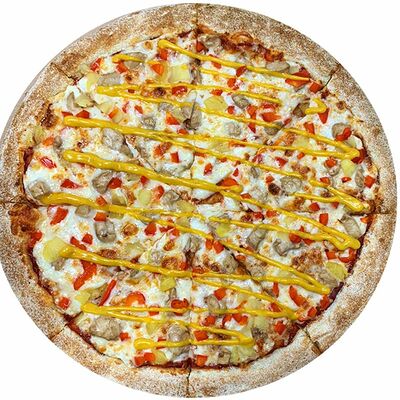 Пицца Цыпленок-карри M в Spb по цене 493 ₽