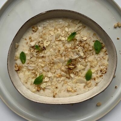 Каша манная с арахисовой пастой в Jesstaurant по цене 320 ₽