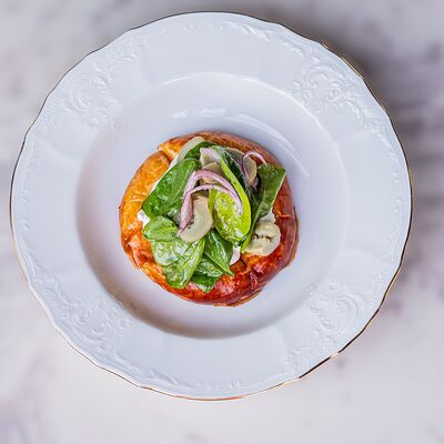 Шаньга с груздями в Дворцовая по цене 490 ₽