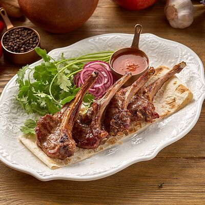 Шашлык из каре барашка в Шави ломи по цене 1750 ₽