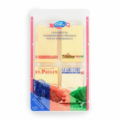 Коллекция сыров 4 вида Emmi Швейцария, Бзмж в Азбука Вкуса Экспресс Меню по цене 1256 ₽