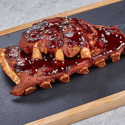 Свиные ребрышки BBQв Jack по цене 730 ₽