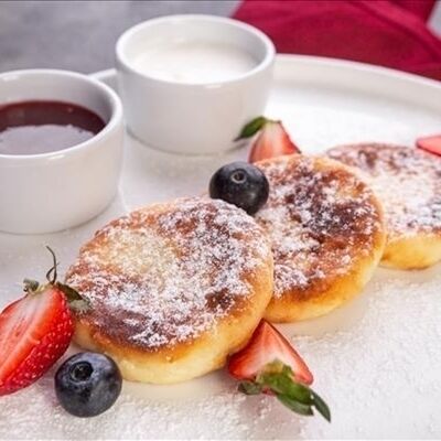 Сырники в Dolce casa по цене 490 ₽