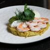 Картофельный драник с креветкойв Дебют по цене 930