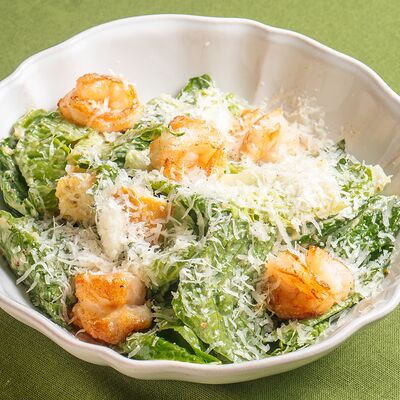 Цезарь с креветками в Итальянское бистро Figata по цене 1190 ₽