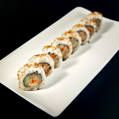 Ролл острый с гребешком и луком-сибулетом в Mr. Lee по цене 2400 ₽