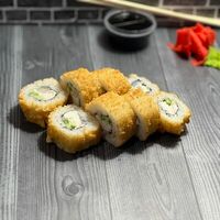 Ролл с крабом и гребешком в Экспресс суши