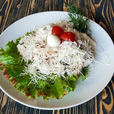 Салат Гнездо в Кафе Вкус Востока по цене 510 ₽