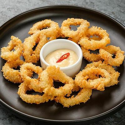 Кольца кальмара во фритюре в Rakiru по цене 350 ₽