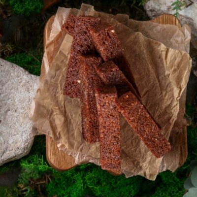 Чесночные гренки с соусом блю чиз в Павлин 2.0 по цене 330 ₽