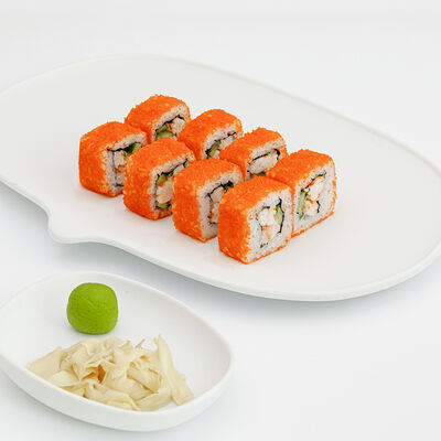 Калифорния с креветкой в Here sushi по цене 1450 ₽
