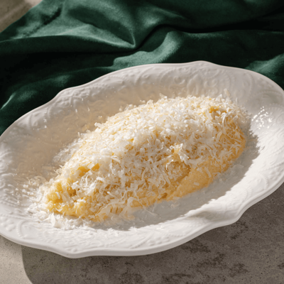 Полента с пармезаном в Bona по цене 350 ₽