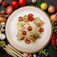 Салат Цезарь с курицей в Шаурма и шашлык