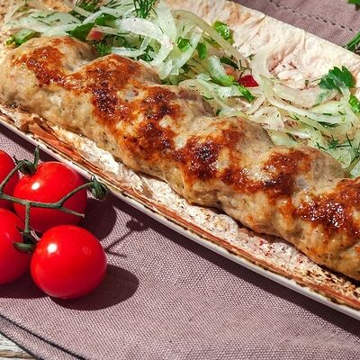 Люля кебаб из курицы в Кацо по цене 395 ₽