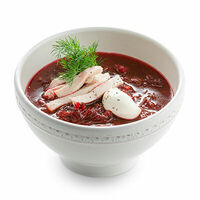 Борщ со сметаной в Румянцев