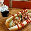 Хот-дог с куриной колбаской в Фабрика еды по цене 235