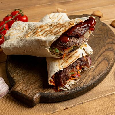 Донер Барбекю с говядинойв НАШ Шеф Донер по цене 639 ₽