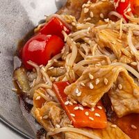 Картофель со свининой в Хого
