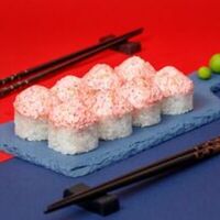 Вулкан с креветкойв Sekai Суши