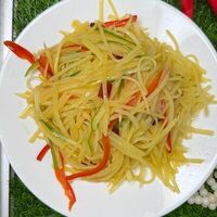 Кисло-острый картофель с перцем в ЛайФуЮаньlaifuyuan