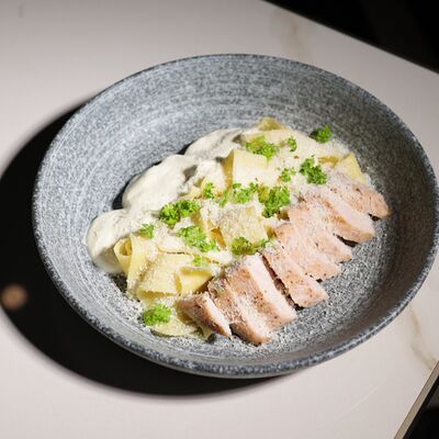 Паста с индейкойв Винни Пух по цене 1145 ₽