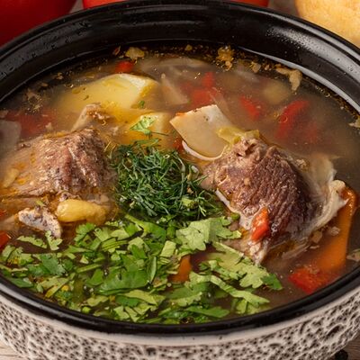 Куза шурпа с говядиной в Чудо Плов по цене 615 ₽