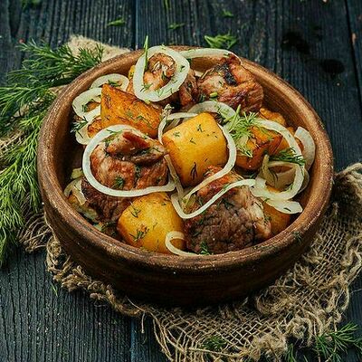 Оджахури из курицы в Баклажан в ТЦ 