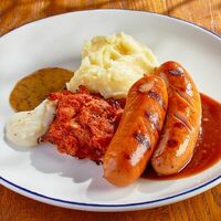 Куриные колбаски в BBQ Beer Restaurant