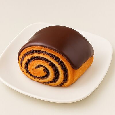 Сдоба с маком в шоколадной глазурив Баранкин по цене 135 ₽