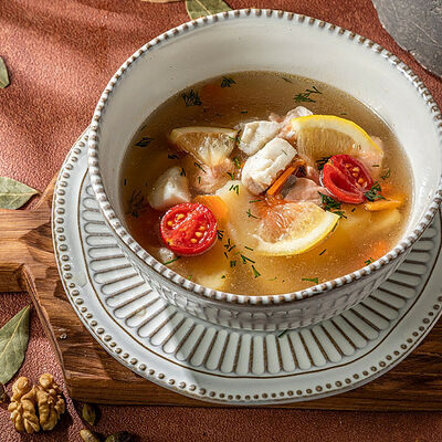 Рыбный суп в Джонджоли по цене 550 ₽